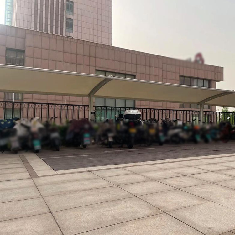 永吉县膜结构电动车棚